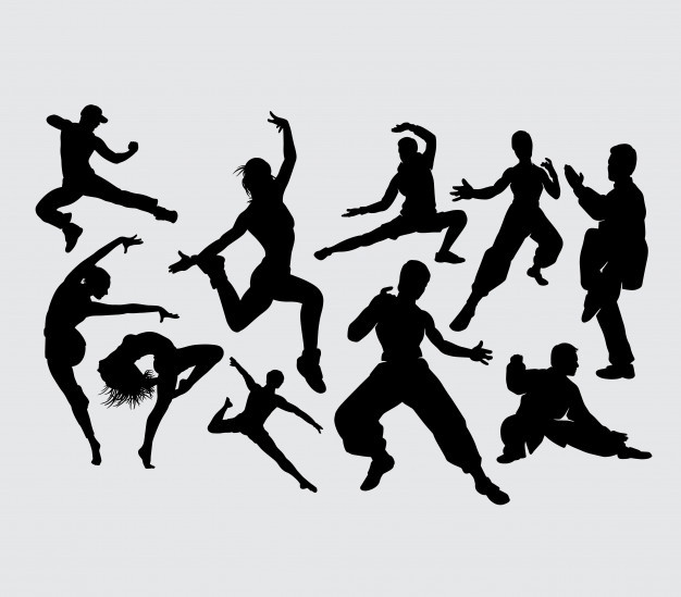 Danza entrenamiento silueta deportiva kungfu 7232 421